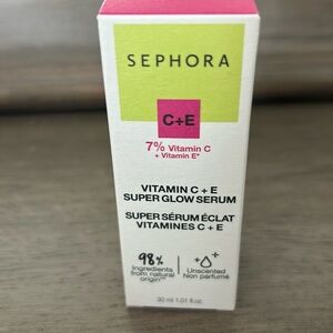 Unopened Sephora C+E 7% Vitamin C + E Superglow Serum